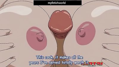 This guy's maids work with everything, as well as having fuckfest and satisfying their dream to cum, part 1