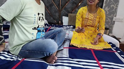 Desiararabhabhi - Step sister ke sath Stone paper Game, winner takes Advantage clear hindi Voice sex movie